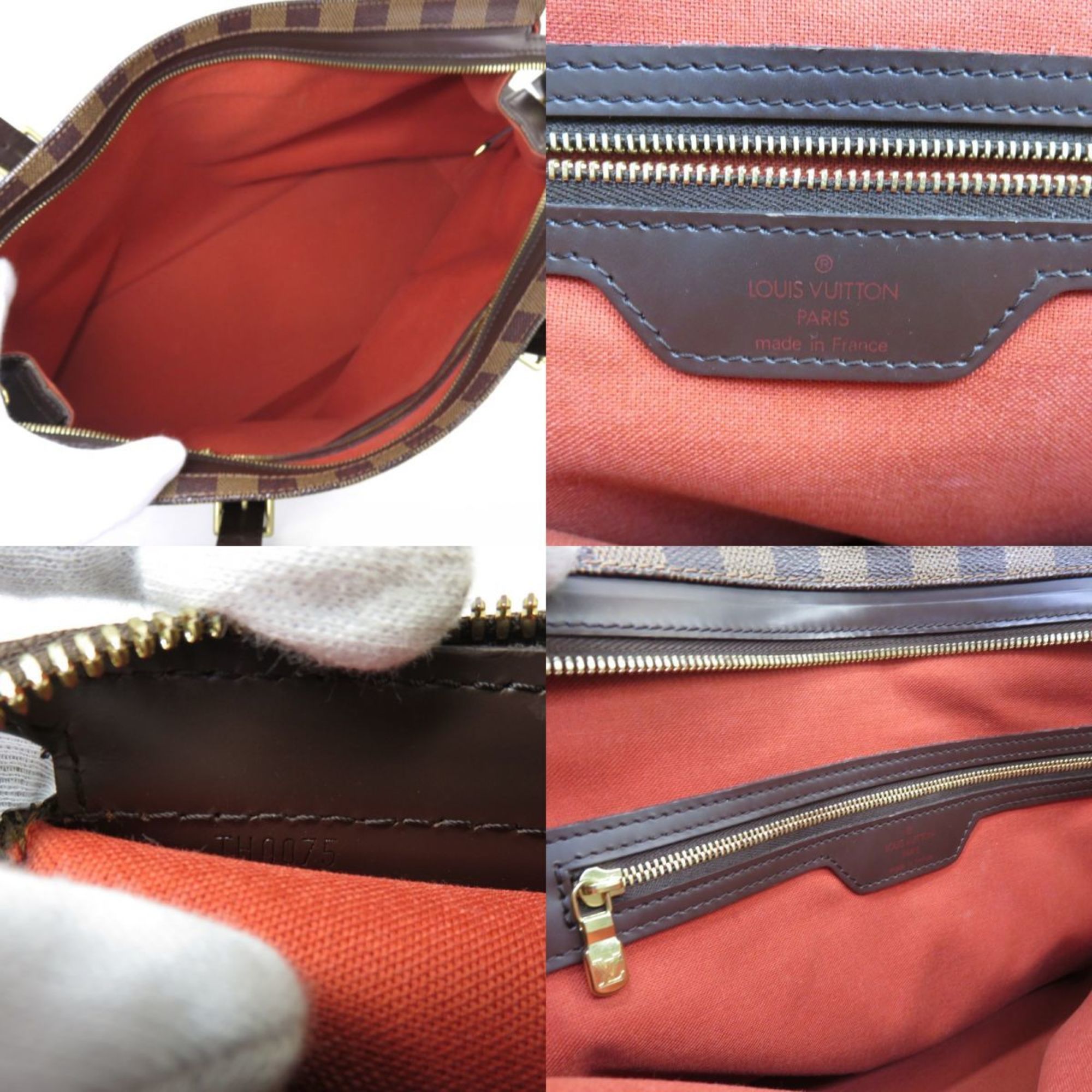 Louis Vuitton Damier Canvas Ebene Galle Damier Canvas Shoulder Bag Tote Bag