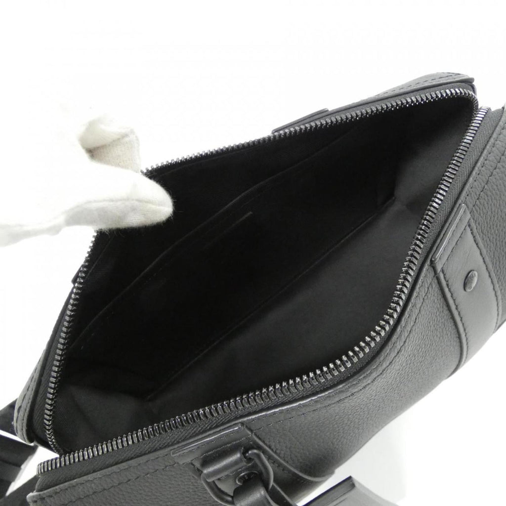 Louis Vuitton Black Leather Shoulder Bag