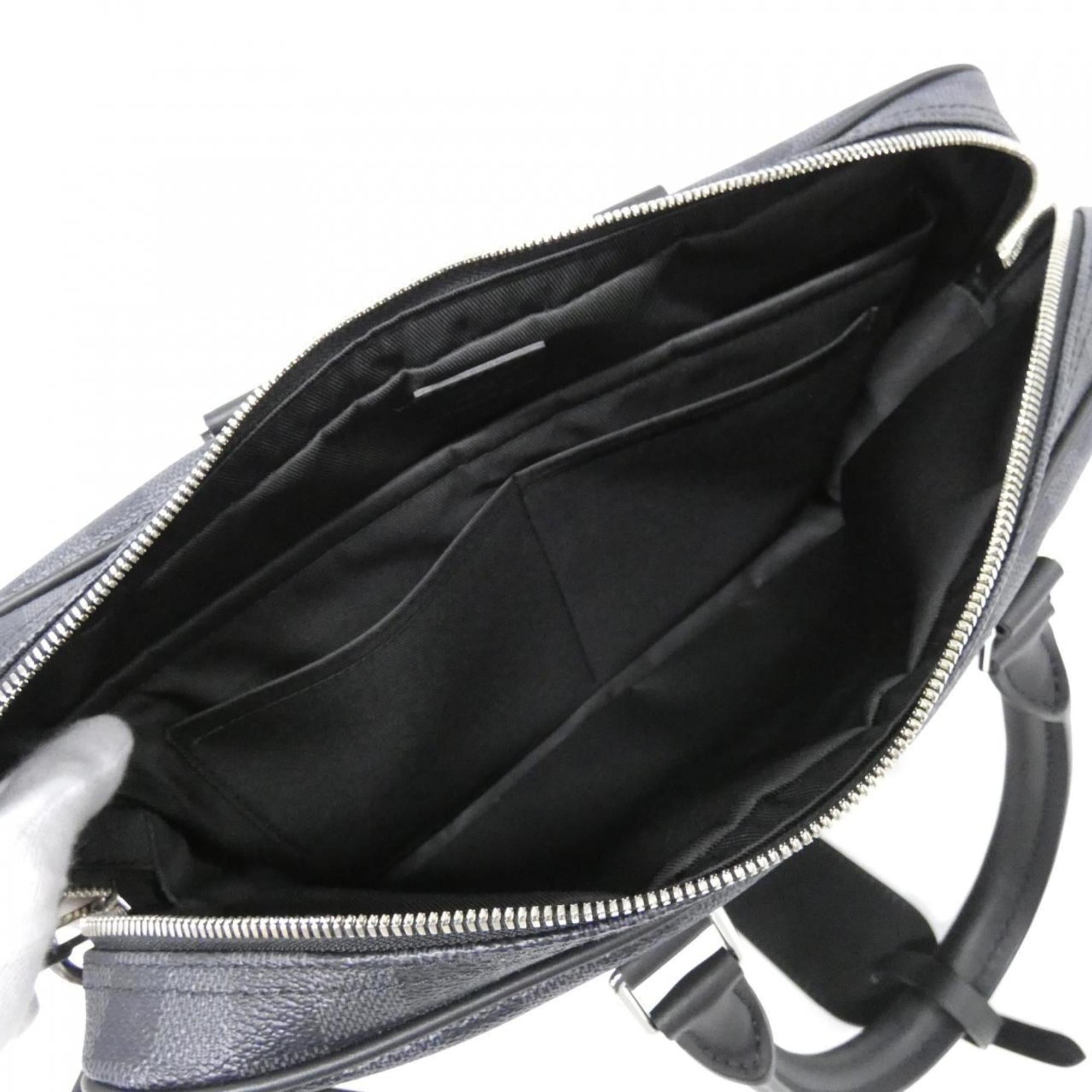 Louis Vuitton Graphite Coated Canvas Handbag