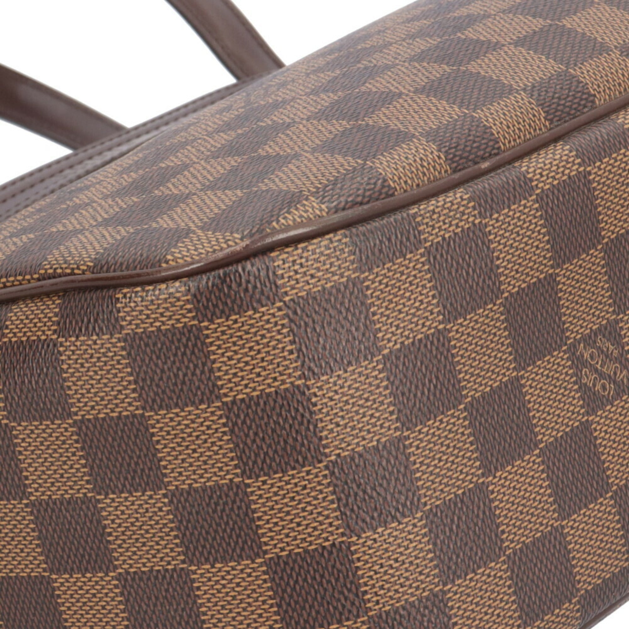 Louis Vuitton Damier Brown Damier Canvas Damier Canvas Tote Bag