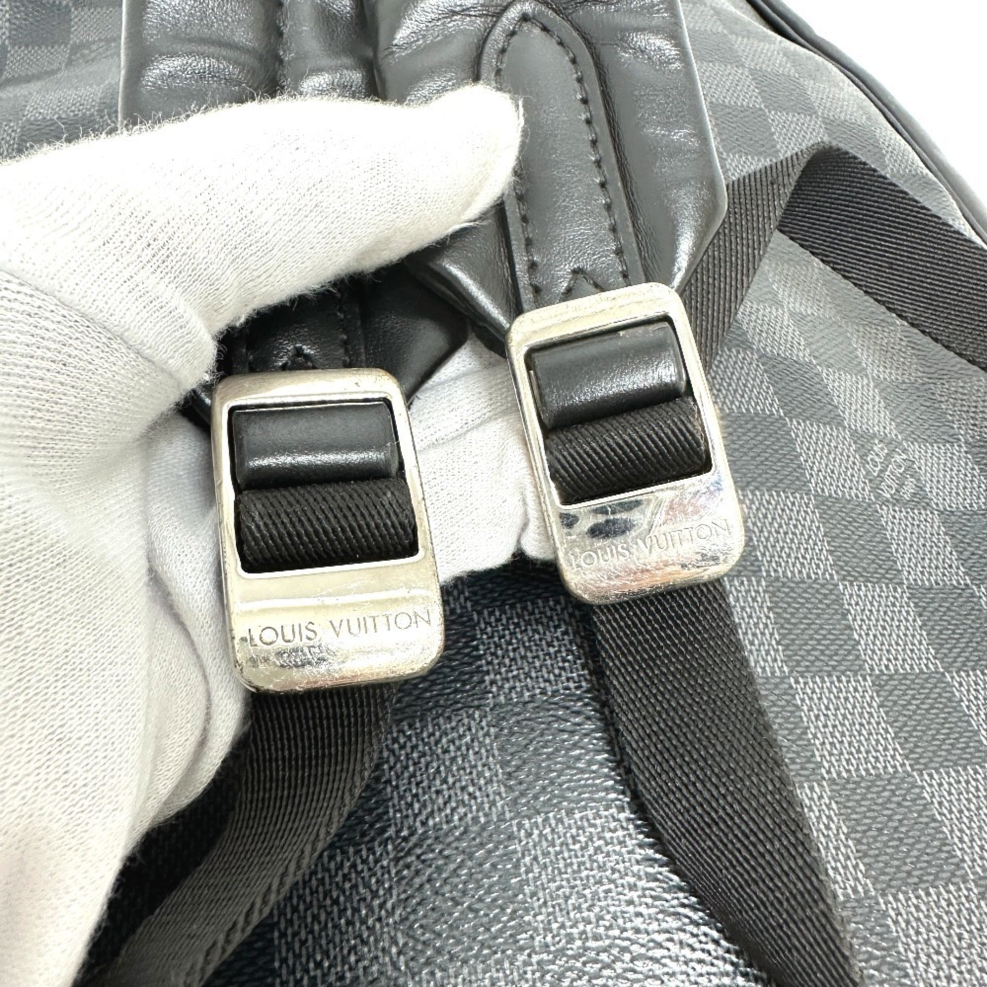 Louis Vuitton Black Damier Graphite Backpack