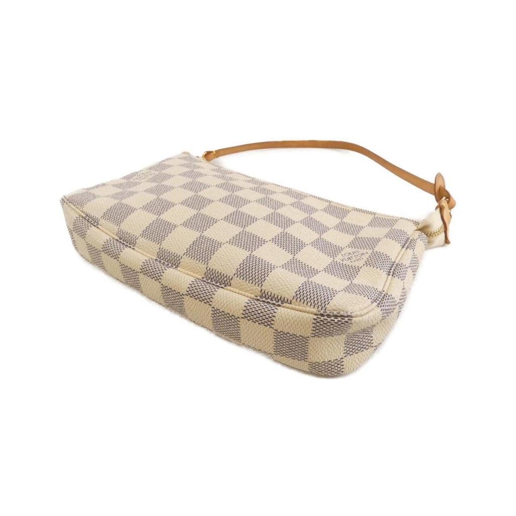 Louis Vuitton Azur Coated Canvas Pochette Pouch