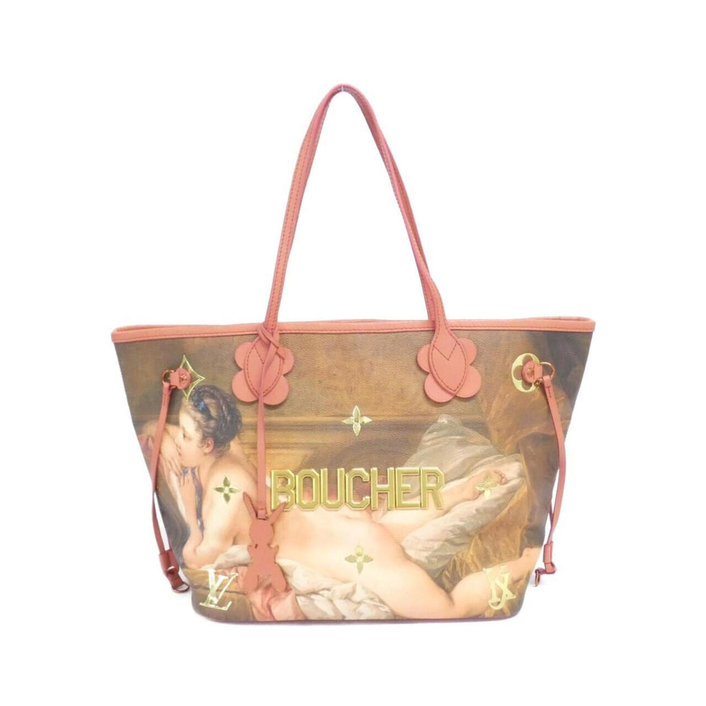 Louis Vuitton Corail Coated Canvas Handbag Pouch