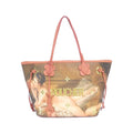 Louis Vuitton Corail Coated Canvas Handbag Pouch