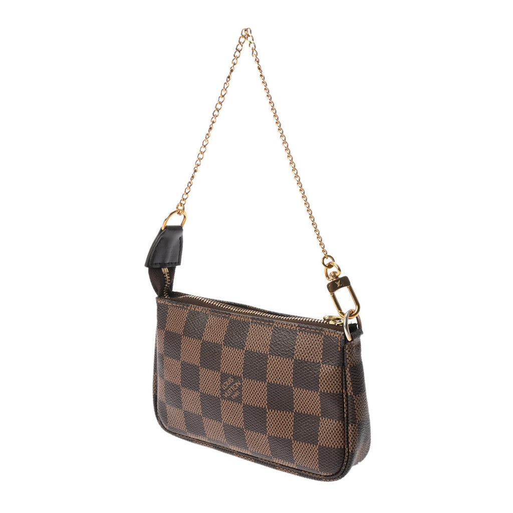 Louis Vuitton Damier Brown Damier Canvas Pochette Pouch
