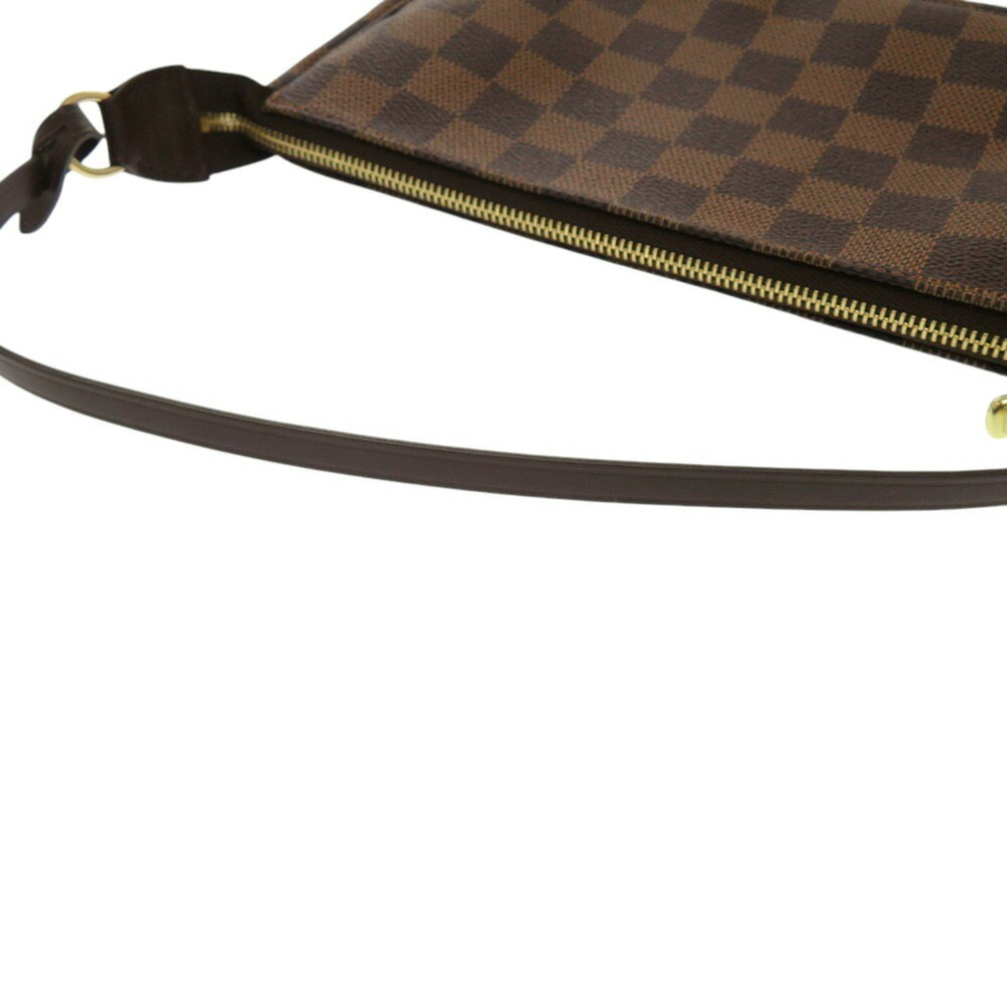 Louis Vuitton Brown Damier Canvas Pochette Pouch