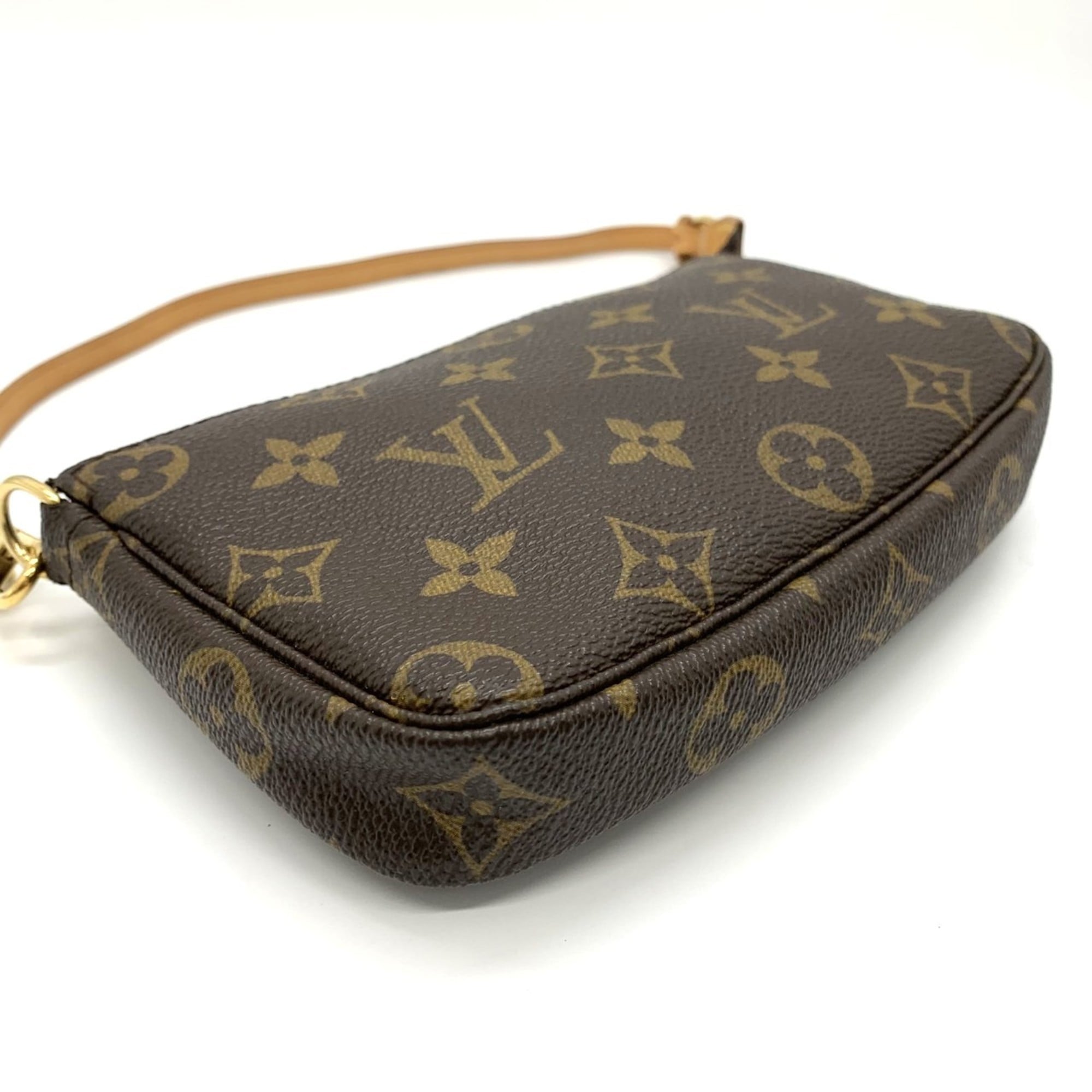 Louis Vuitton Monogram Brown Monogram Pochette Pouch
