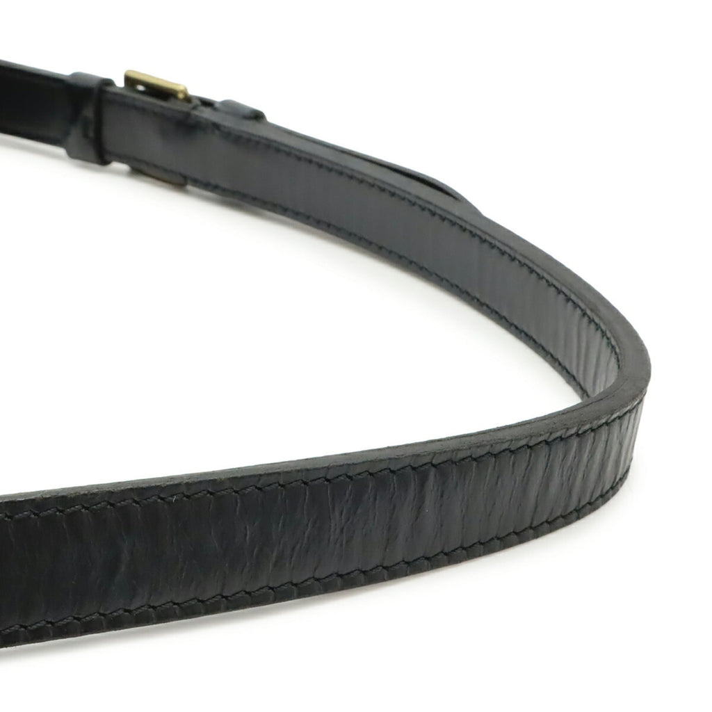 Louis Vuitton Black Noir Epi Leather Shoulder Bag