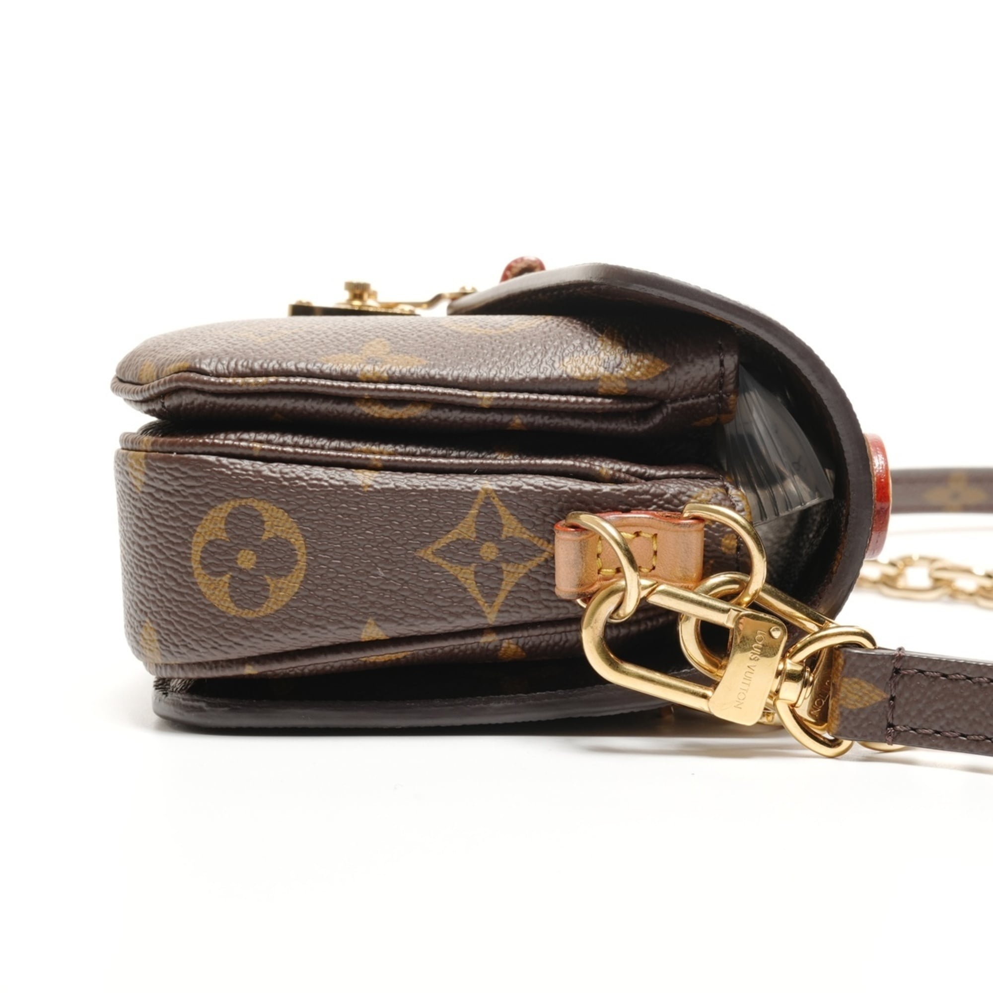 Louis Vuitton Brown Monogram Pochette Shoulder Bag
