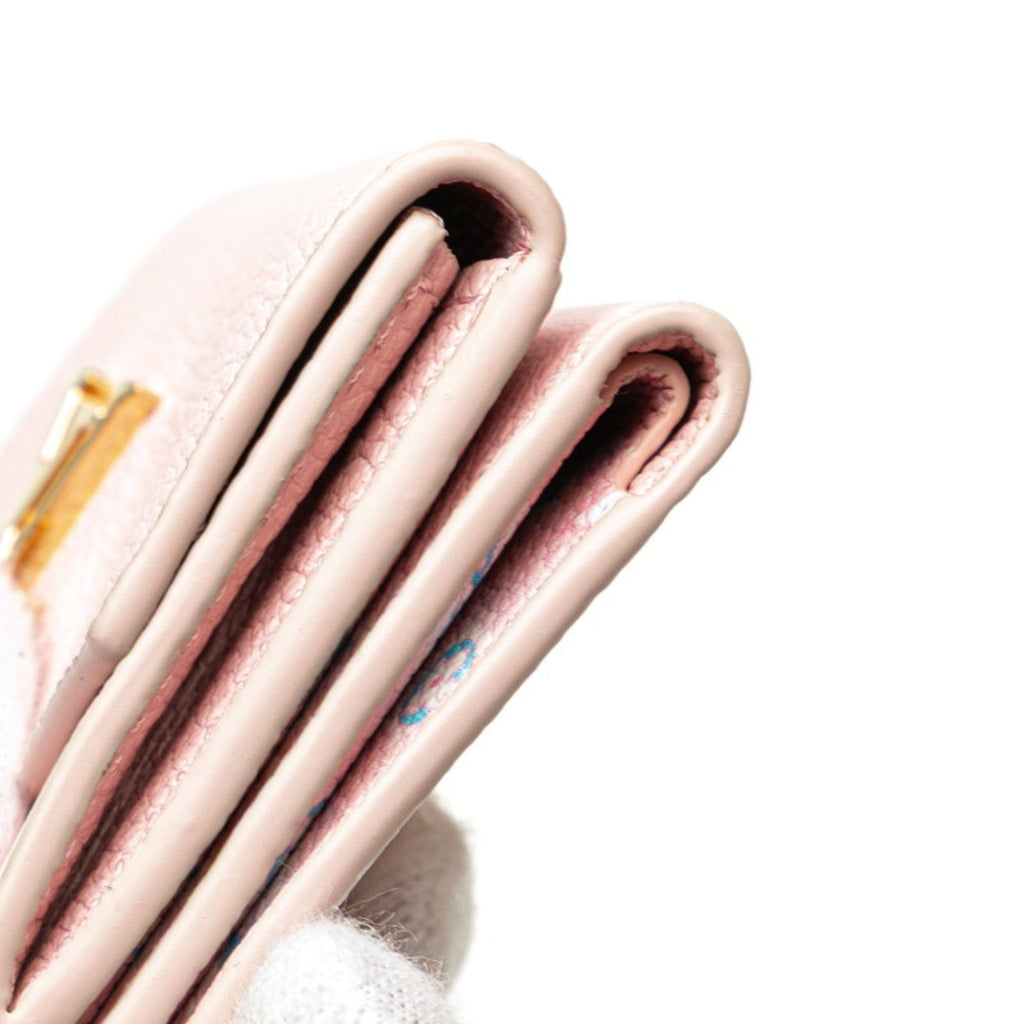 Louis Vuitton Pink Wallet (Tri-Fold)