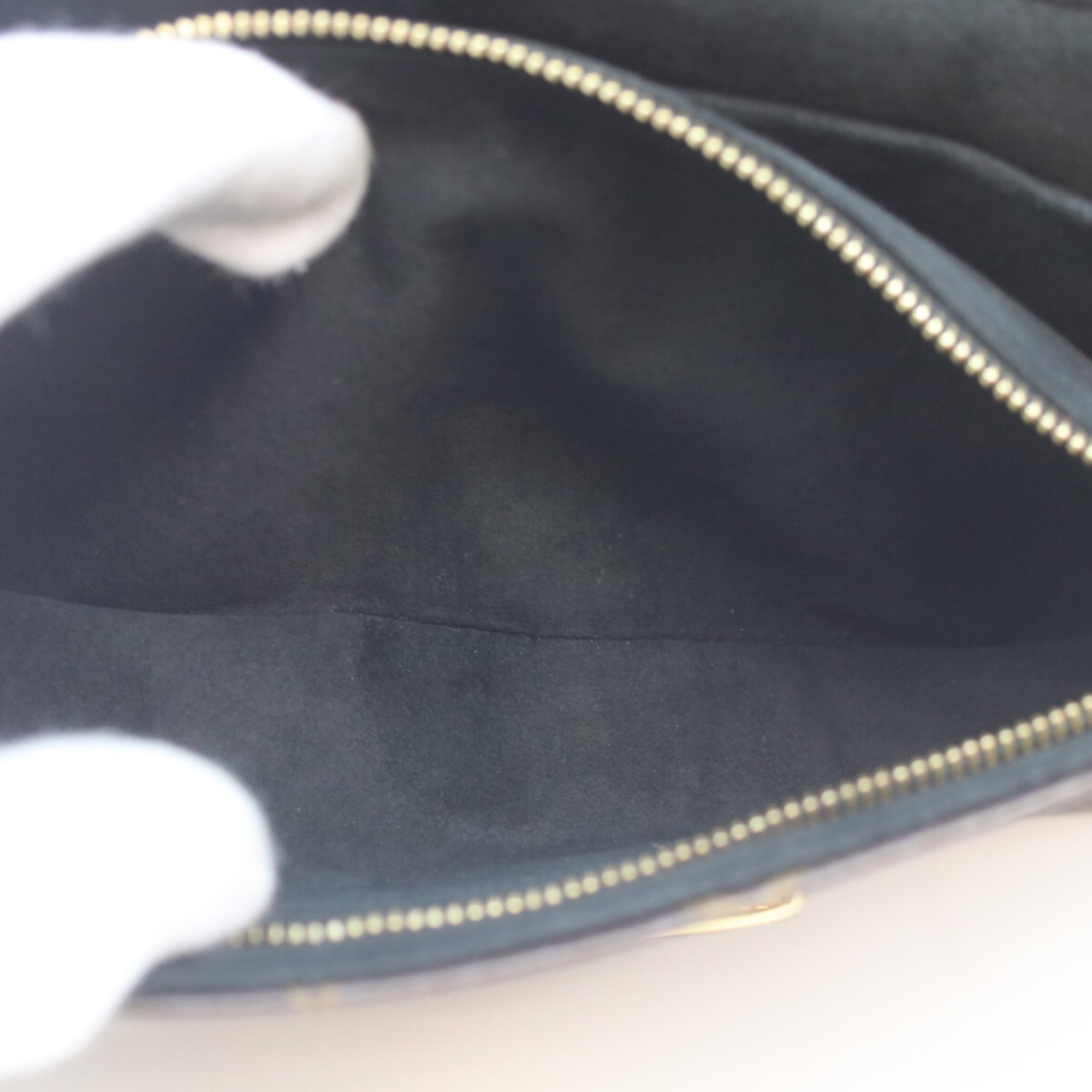 Louis Vuitton Black Brown Monogram Shoulder Bag