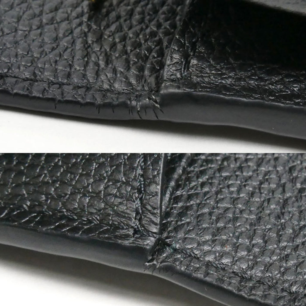 Louis Vuitton Black Monogram Empreinte Long Wallet
