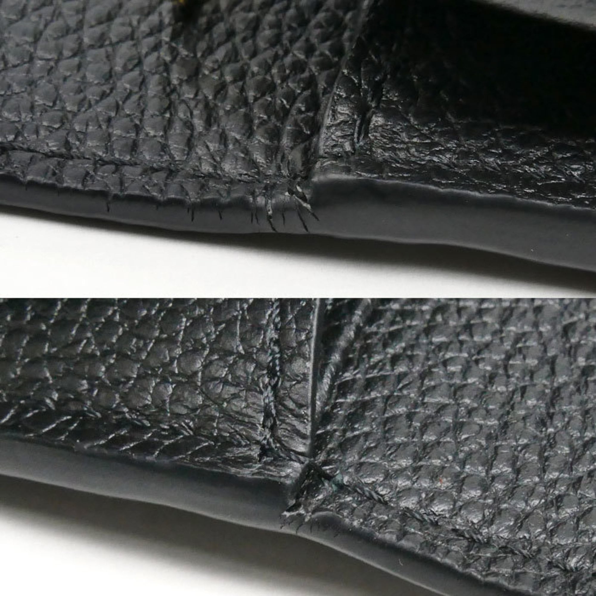 Louis Vuitton Black Monogram Empreinte Long Wallet