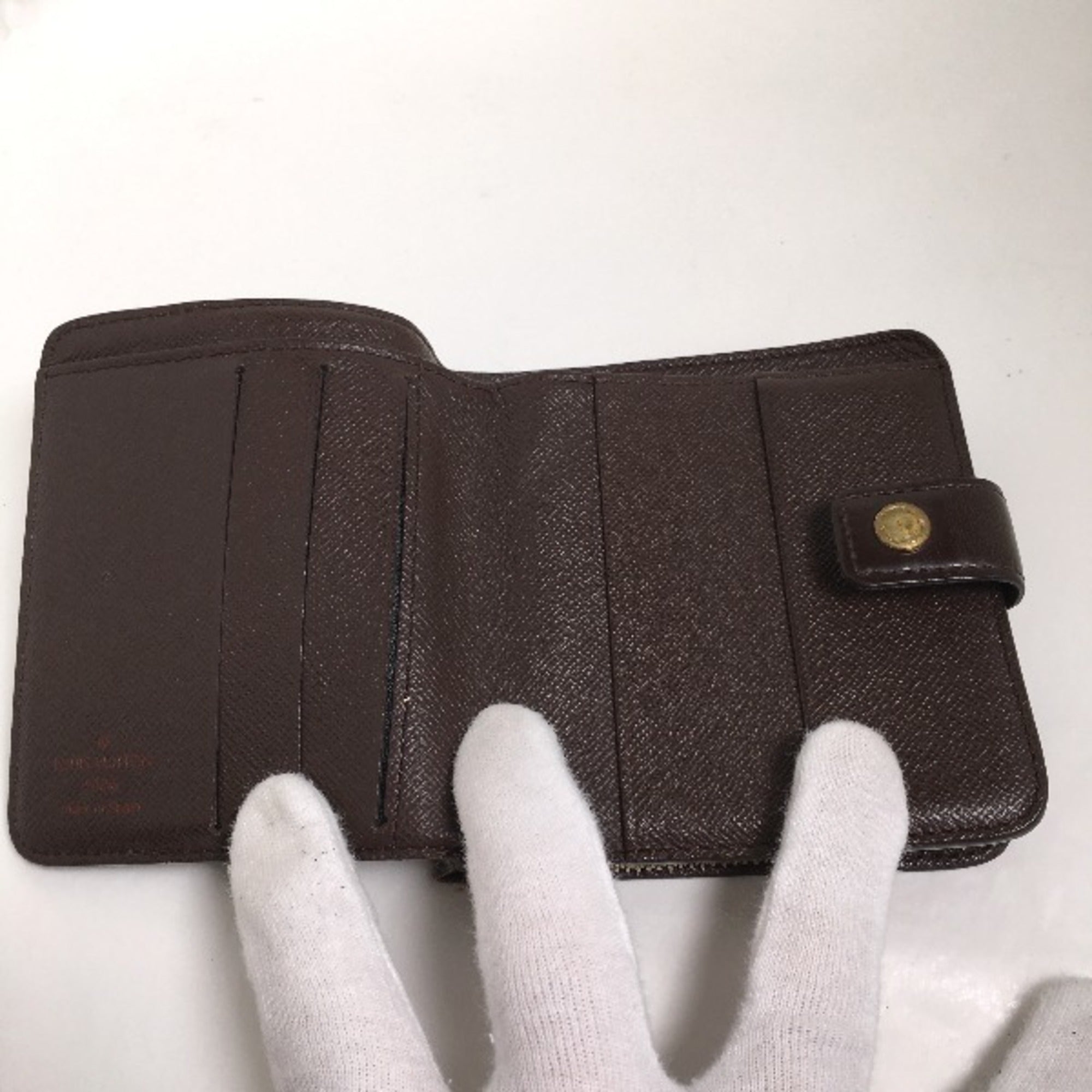 Louis Vuitton Damier Brown Damier Canvas Wallet