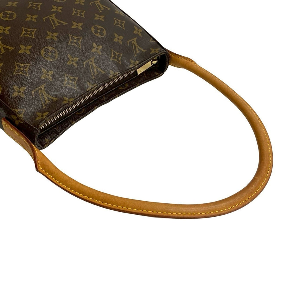 Louis Vuitton Brown Leather Shoulder Bag