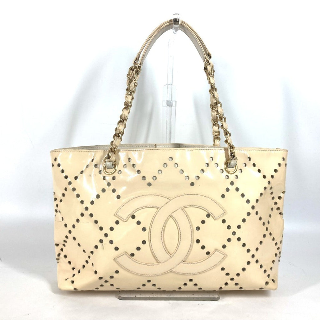 Chanel Ivory Shoulder Bag Tote Bag