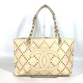 Chanel Ivory Shoulder Bag Tote Bag