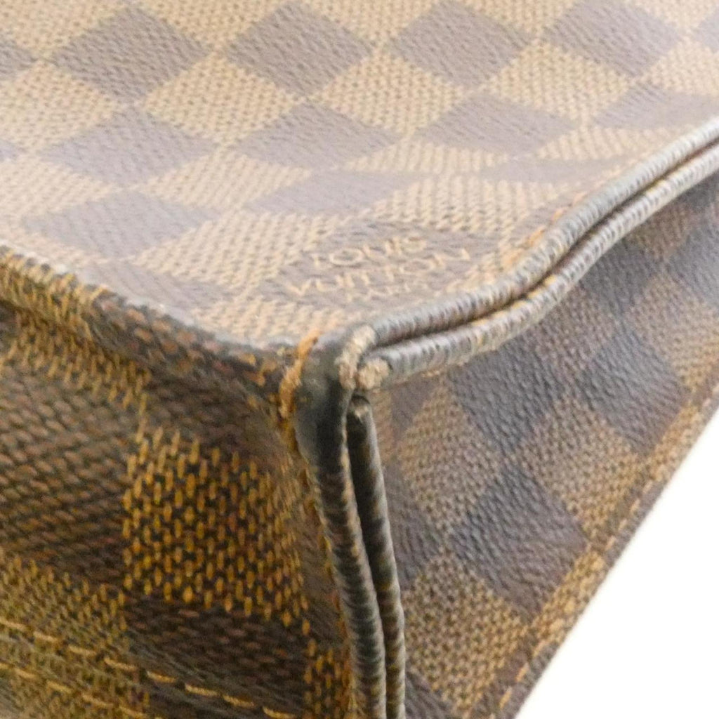 Louis Vuitton Ebene Coated Canvas Handbag