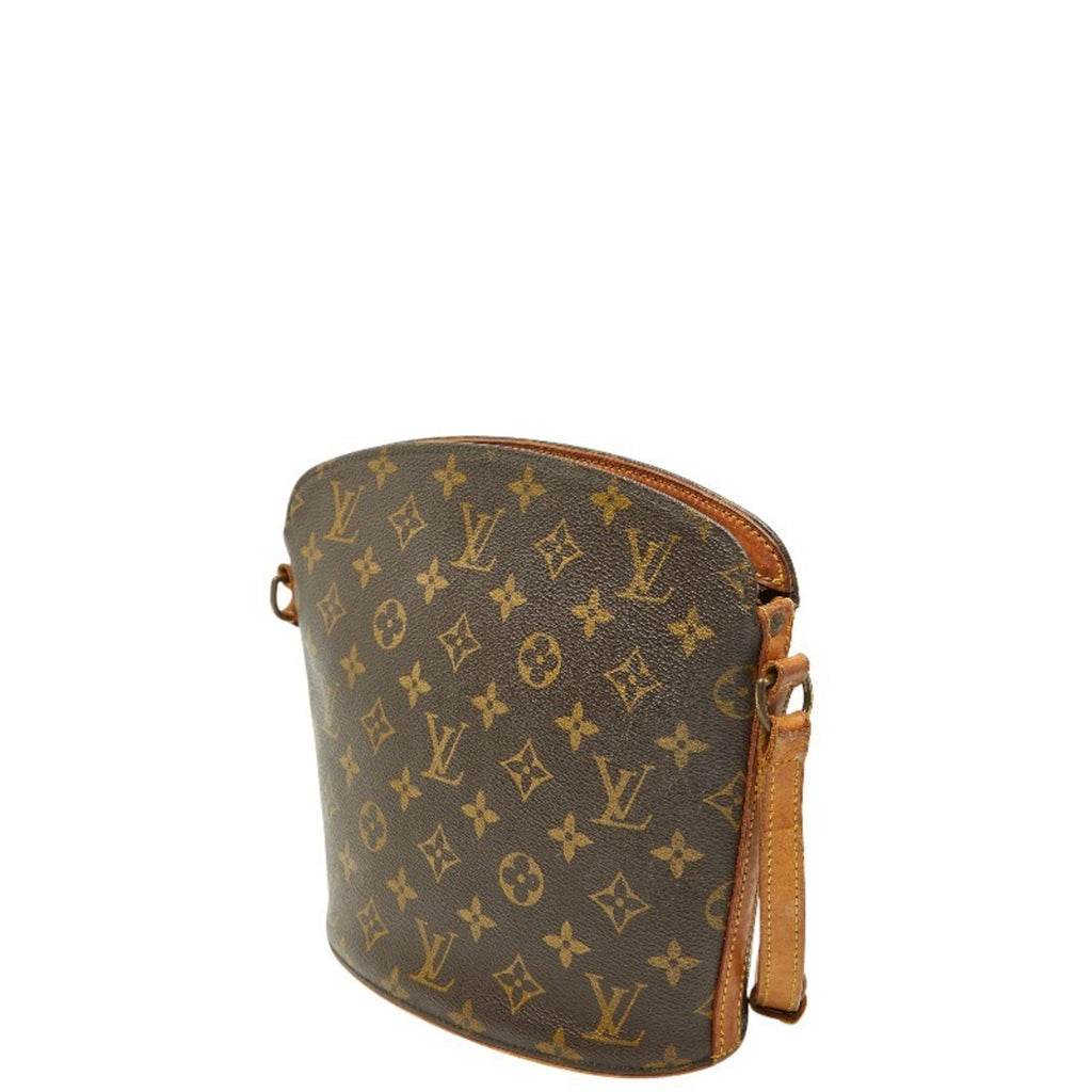 Louis Vuitton Brown Pvc Leather Shoulder Bag