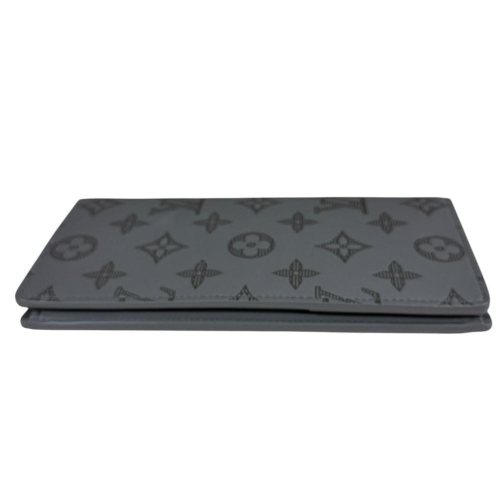 Louis Vuitton Gray Monogram Shadow Long Wallet
