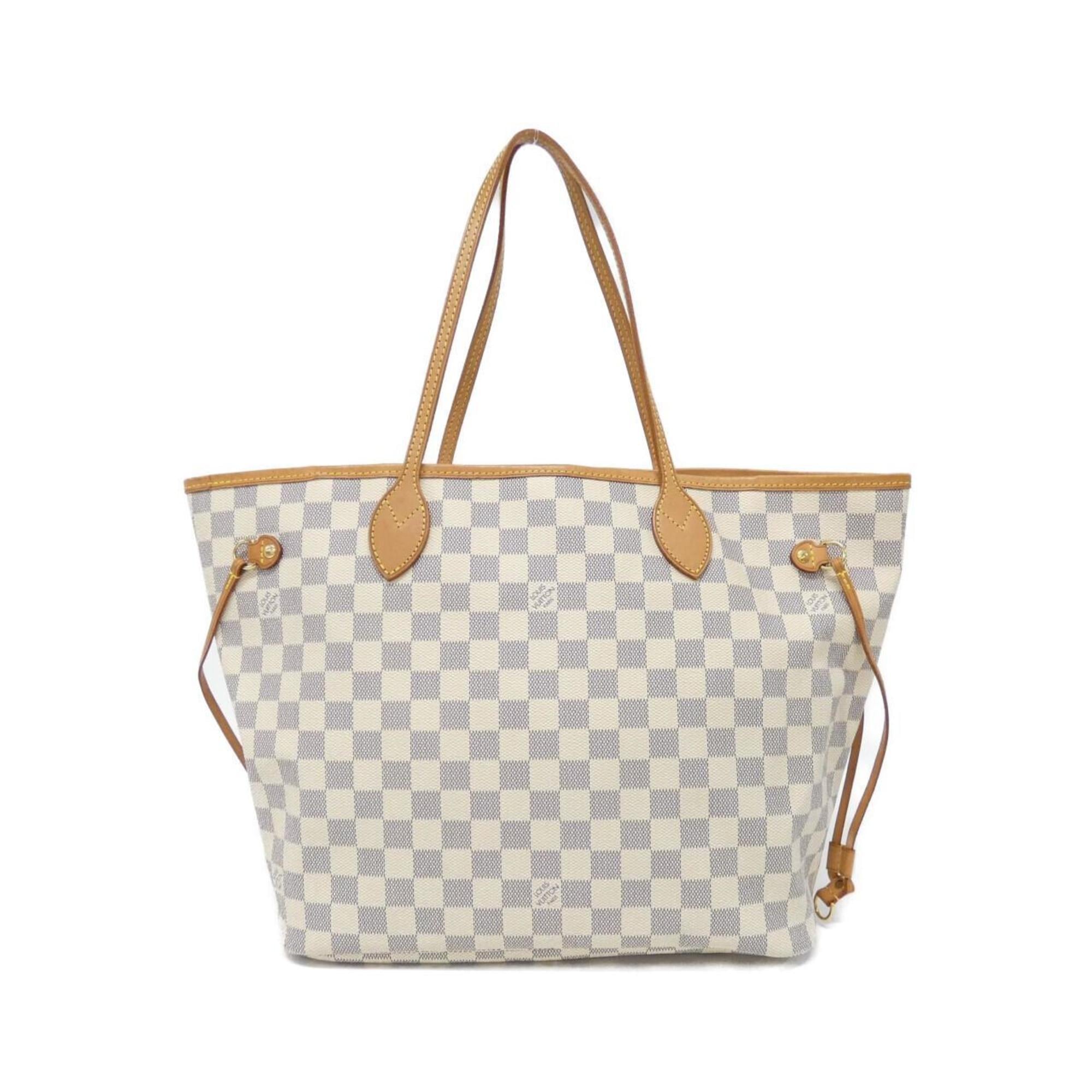Louis Vuitton Azur Coated Canvas Handbag