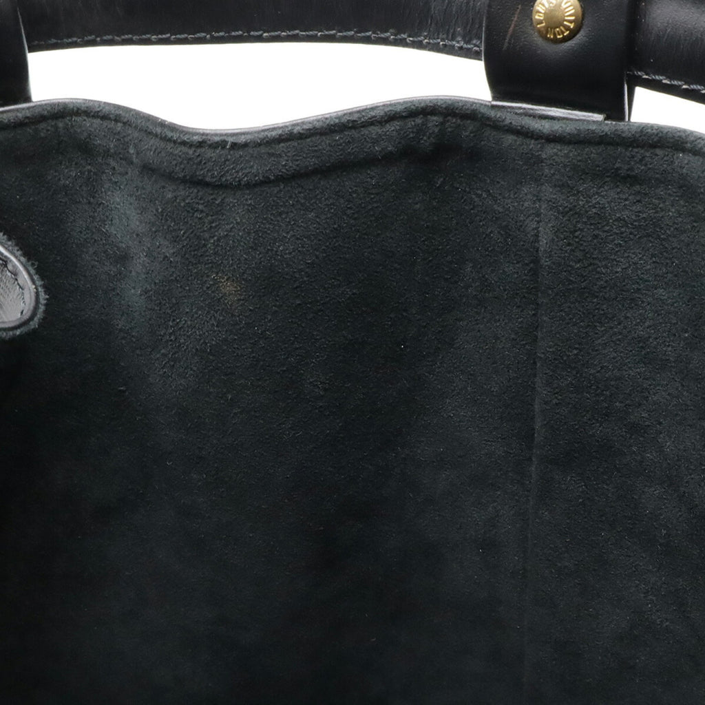 Louis Vuitton Black Noir Epi Leather Shoulder Bag