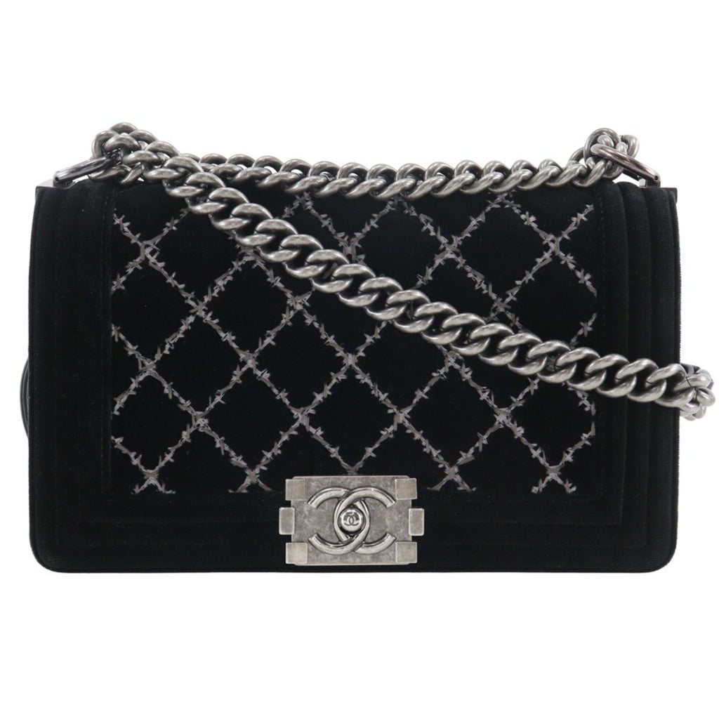 Chanel Black Leather Leather Shoulder Bag