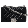 Chanel Black Leather Leather Shoulder Bag