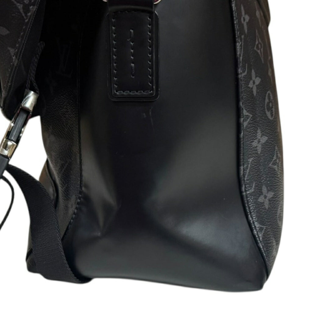 Louis Vuitton Black Gray Monogram Eclipse Shoulder Bag