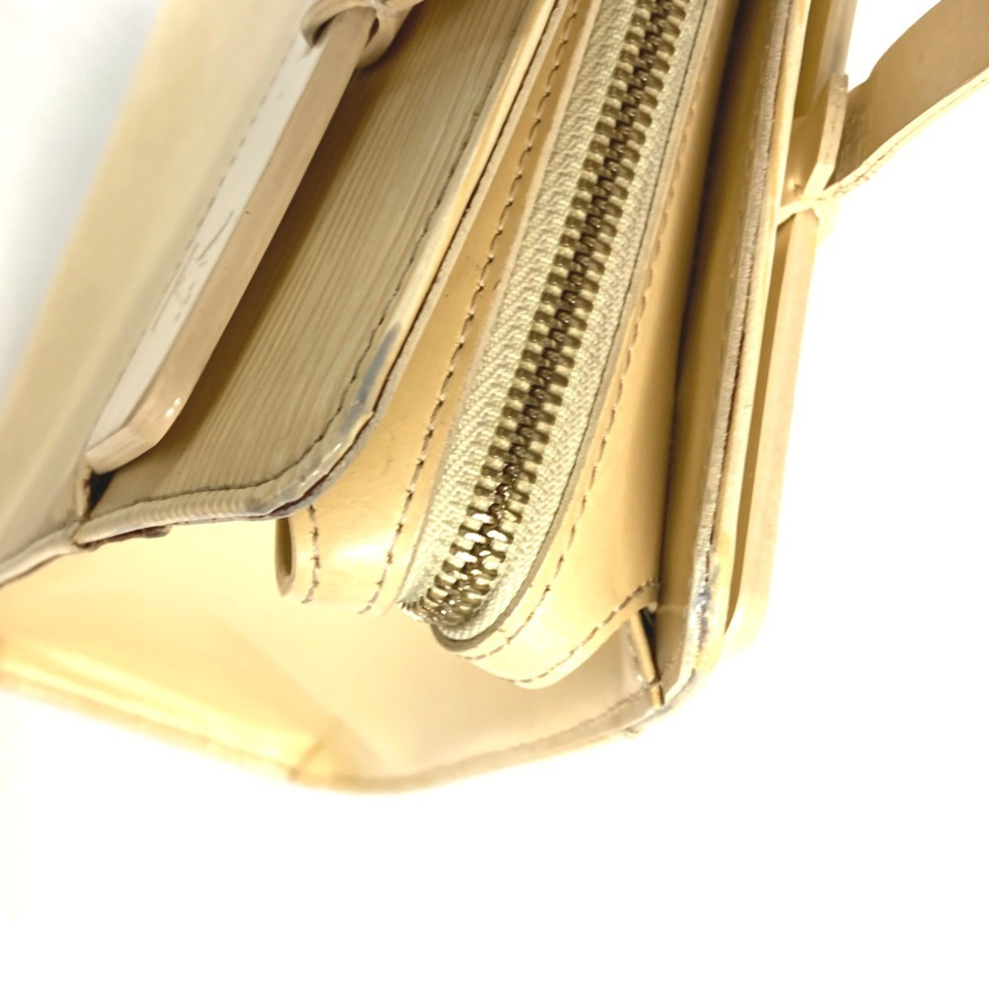 Louis Vuitton Vanilla Yellow Epi Leather Shoulder Bag Tote Bag