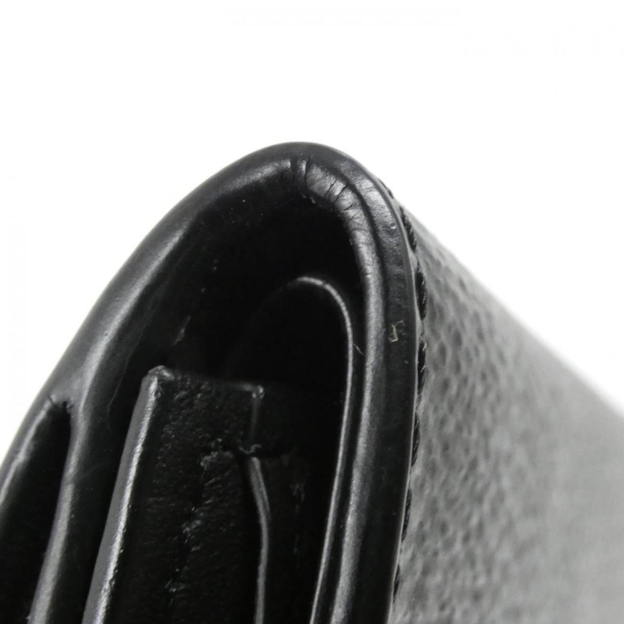 Louis Vuitton Black Coated Canvas Wallet