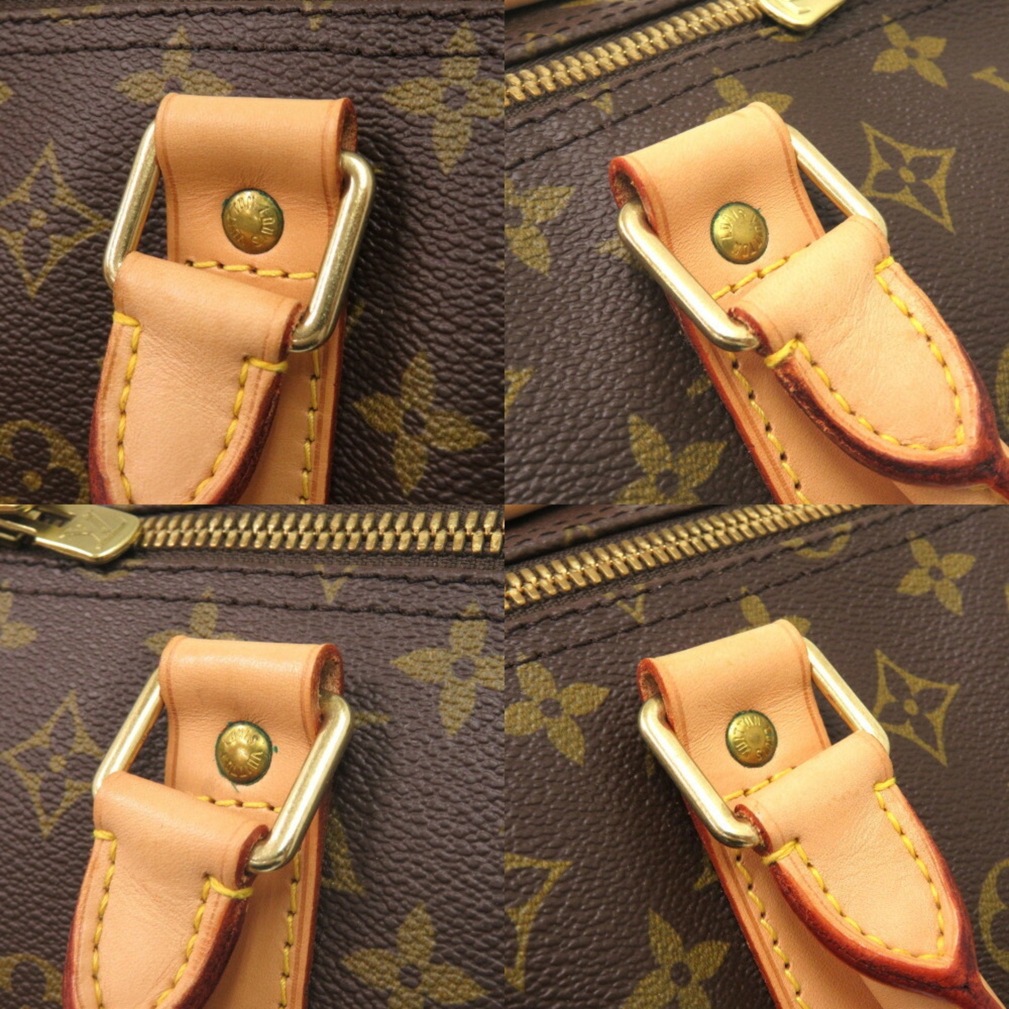 Louis Vuitton Brown Monogram Monogram Boston Bag