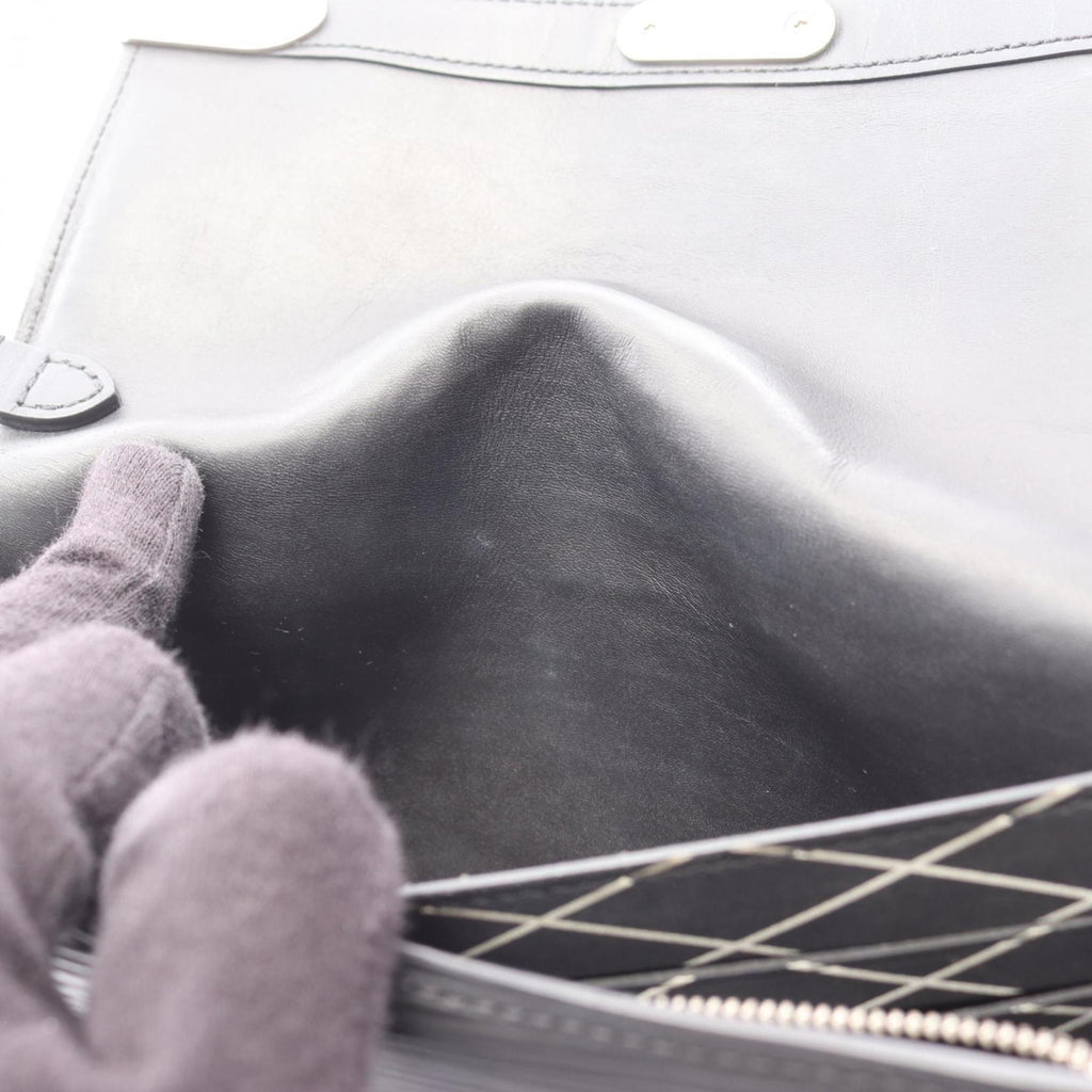 Louis Vuitton Black Noir Epi Leather Shoulder Bag
