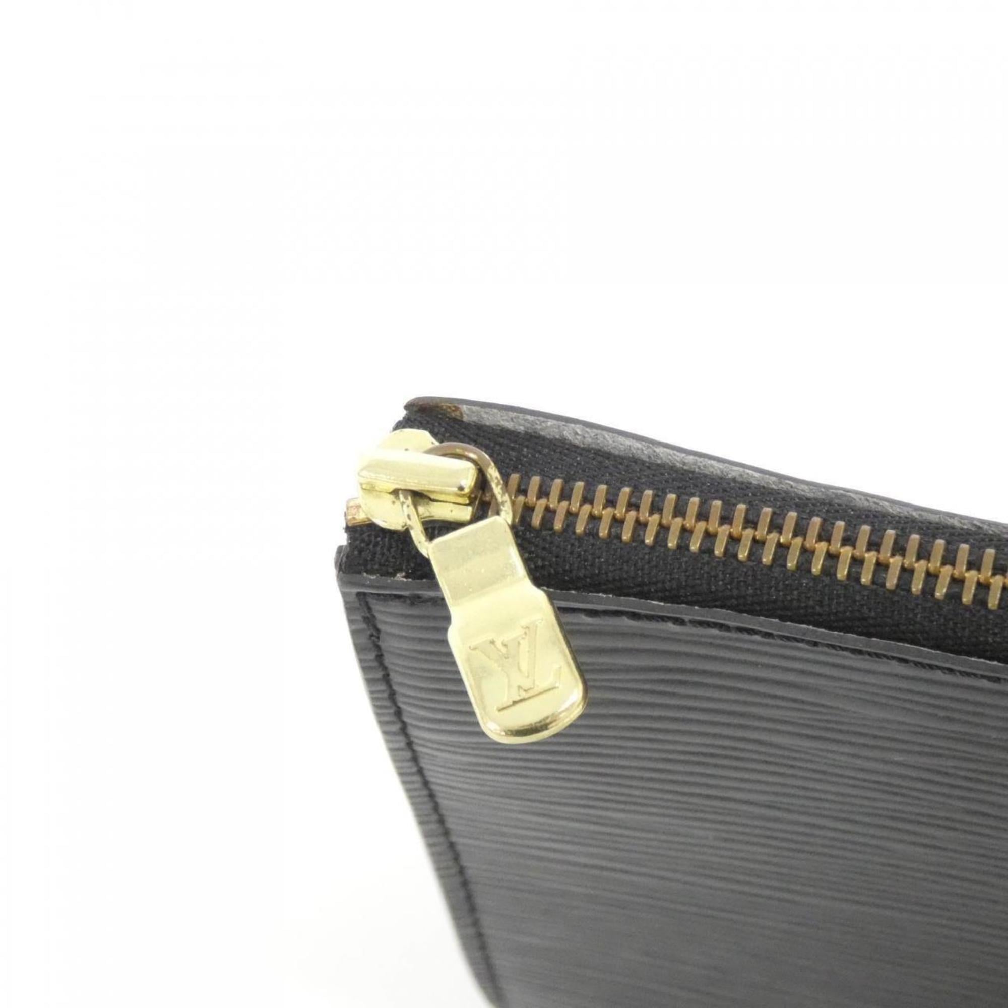 Louis Vuitton Epi Black Leather Pochette