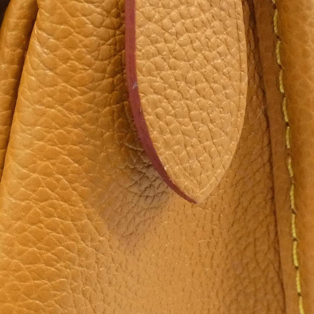 Louis Vuitton Brown Leather Shoulder Bag