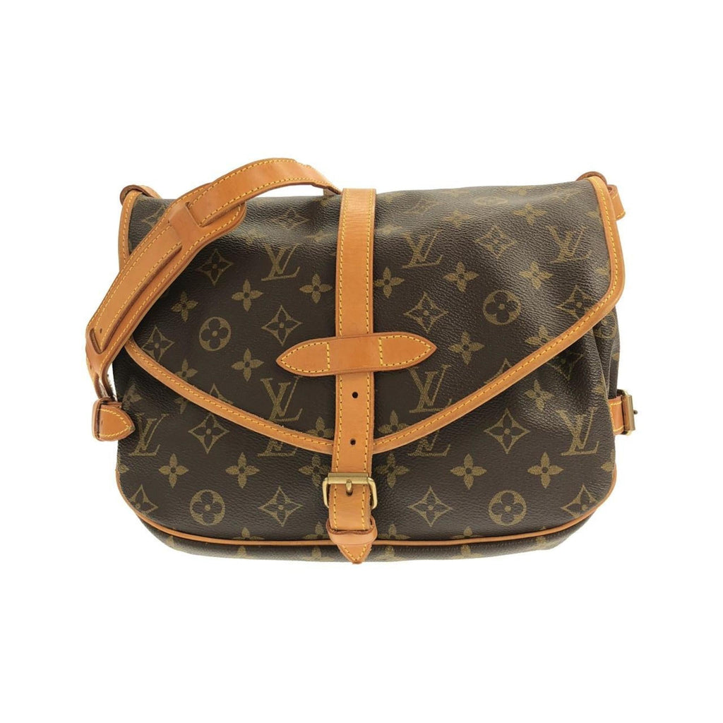 Louis Vuitton Marron Coated Canvas Shoulder Bag