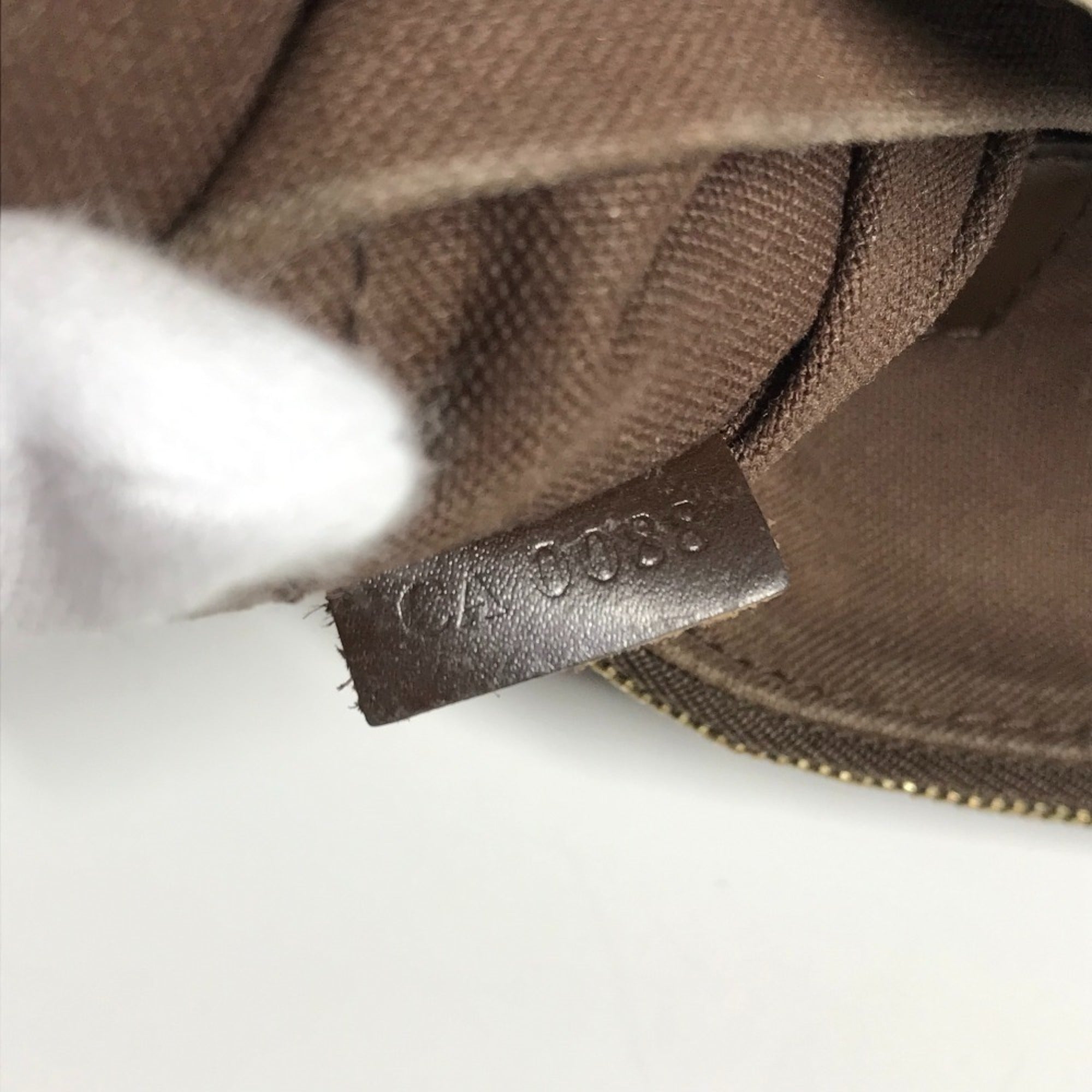 Louis Vuitton Brown Damier Canvas Ebene Damier Canvas Shoulder Bag Tote Bag