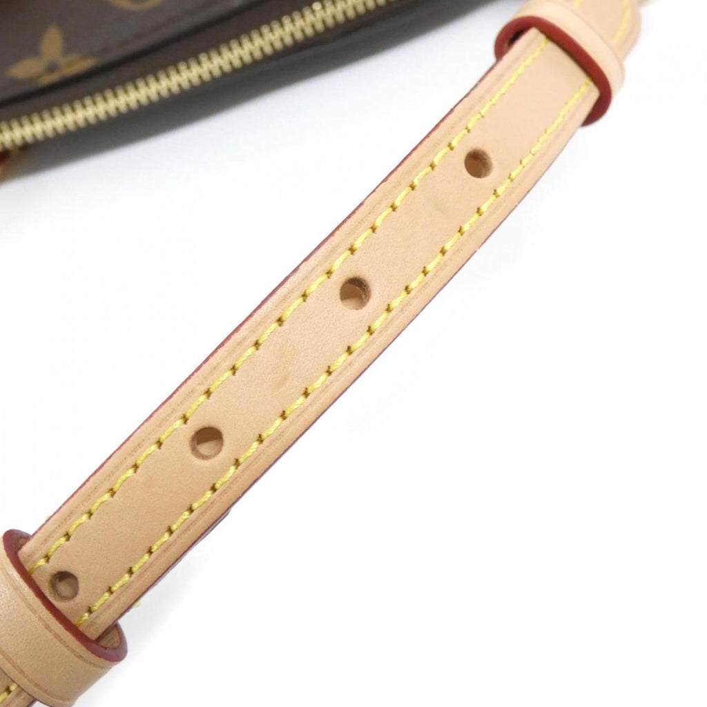 Louis Vuitton Marron Coated Canvas Handbag