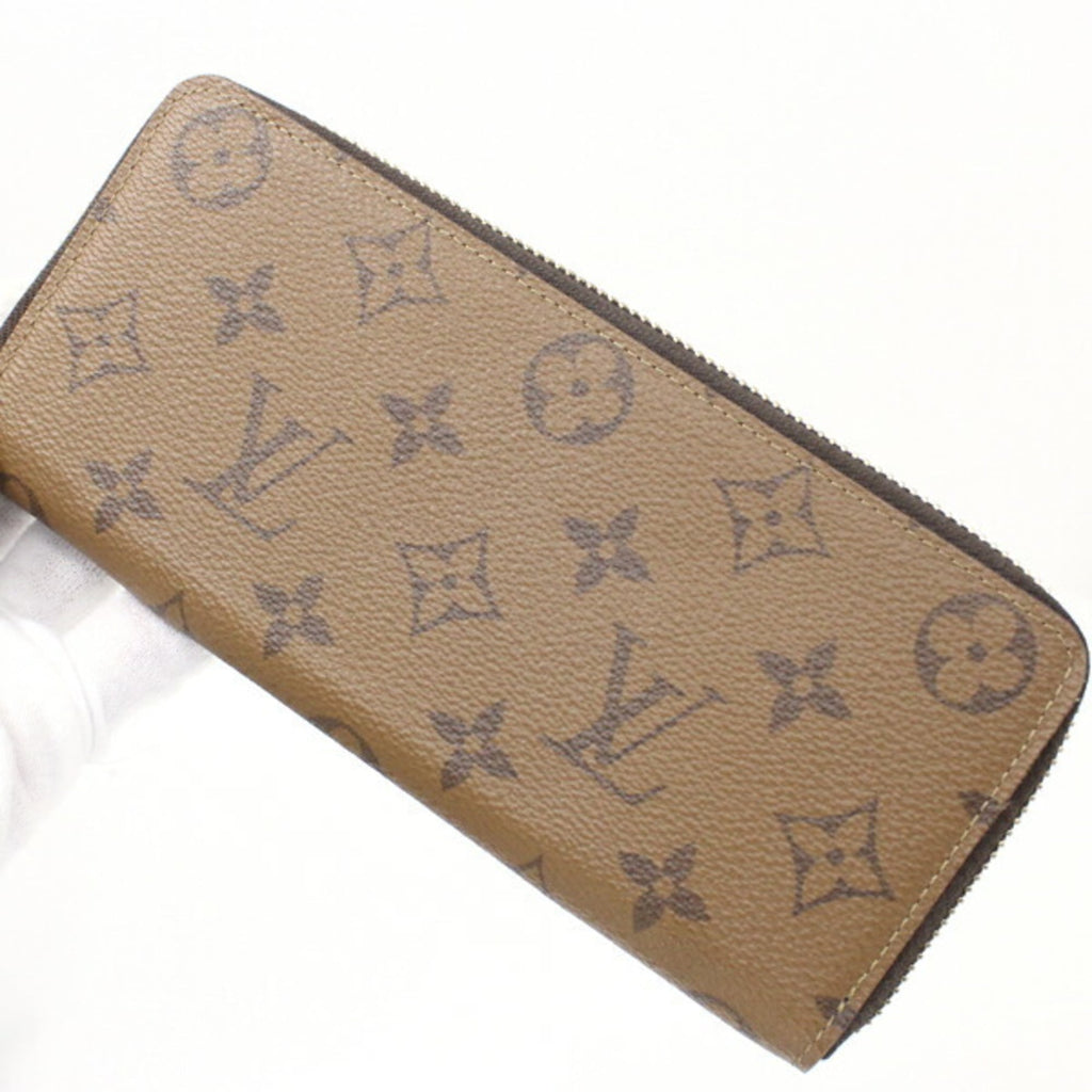 Louis Vuitton Monogram Reverse Light Brown Monogram Reverse Long Wallet