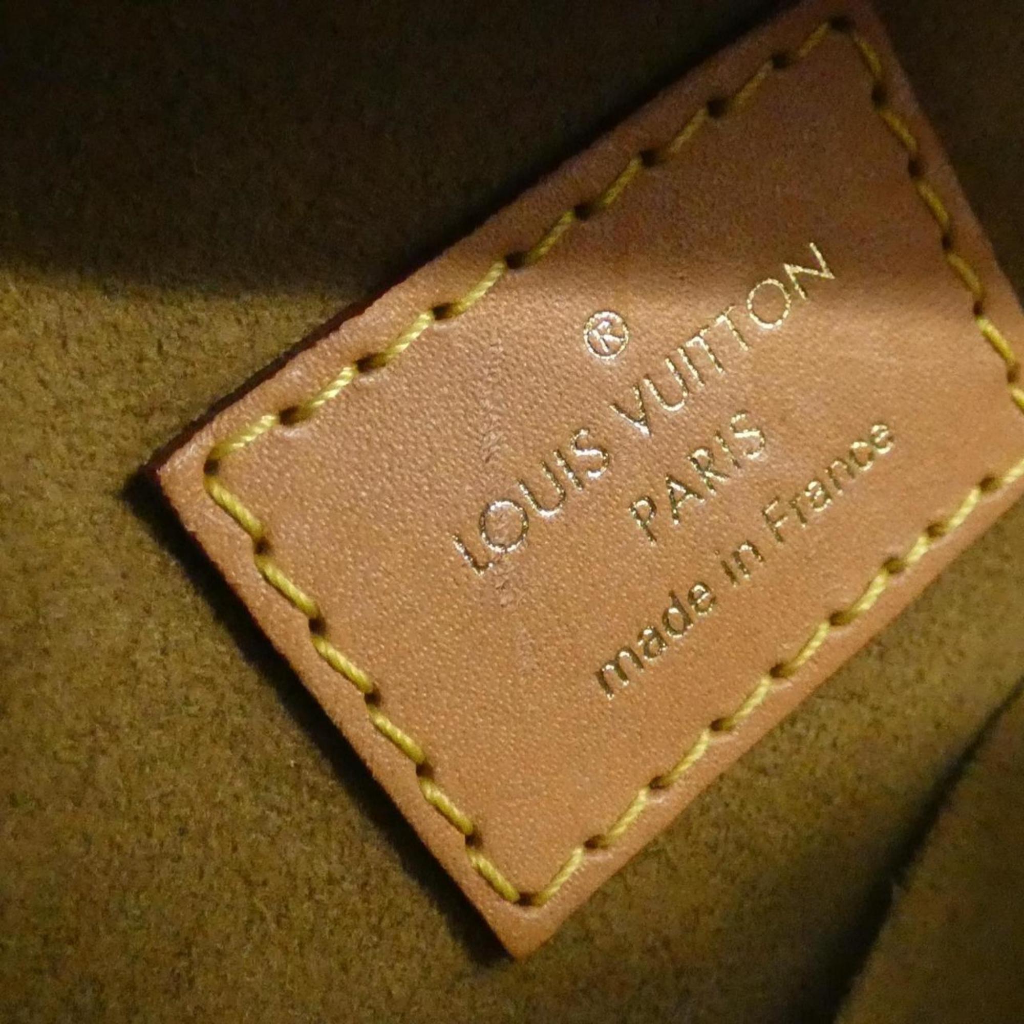 Louis Vuitton Marron Coated Canvas Shoulder Bag