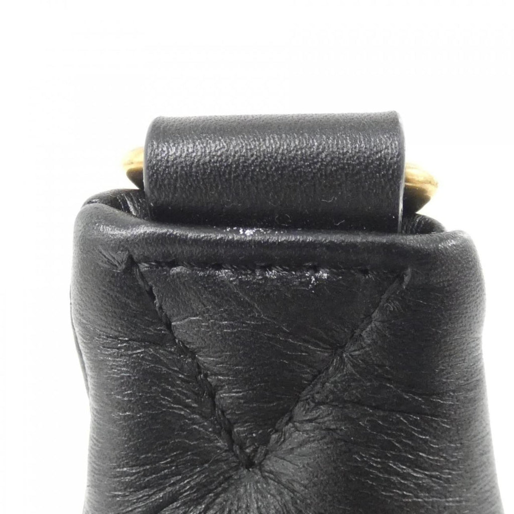 Louis Vuitton Black Leather Shoulder Bag