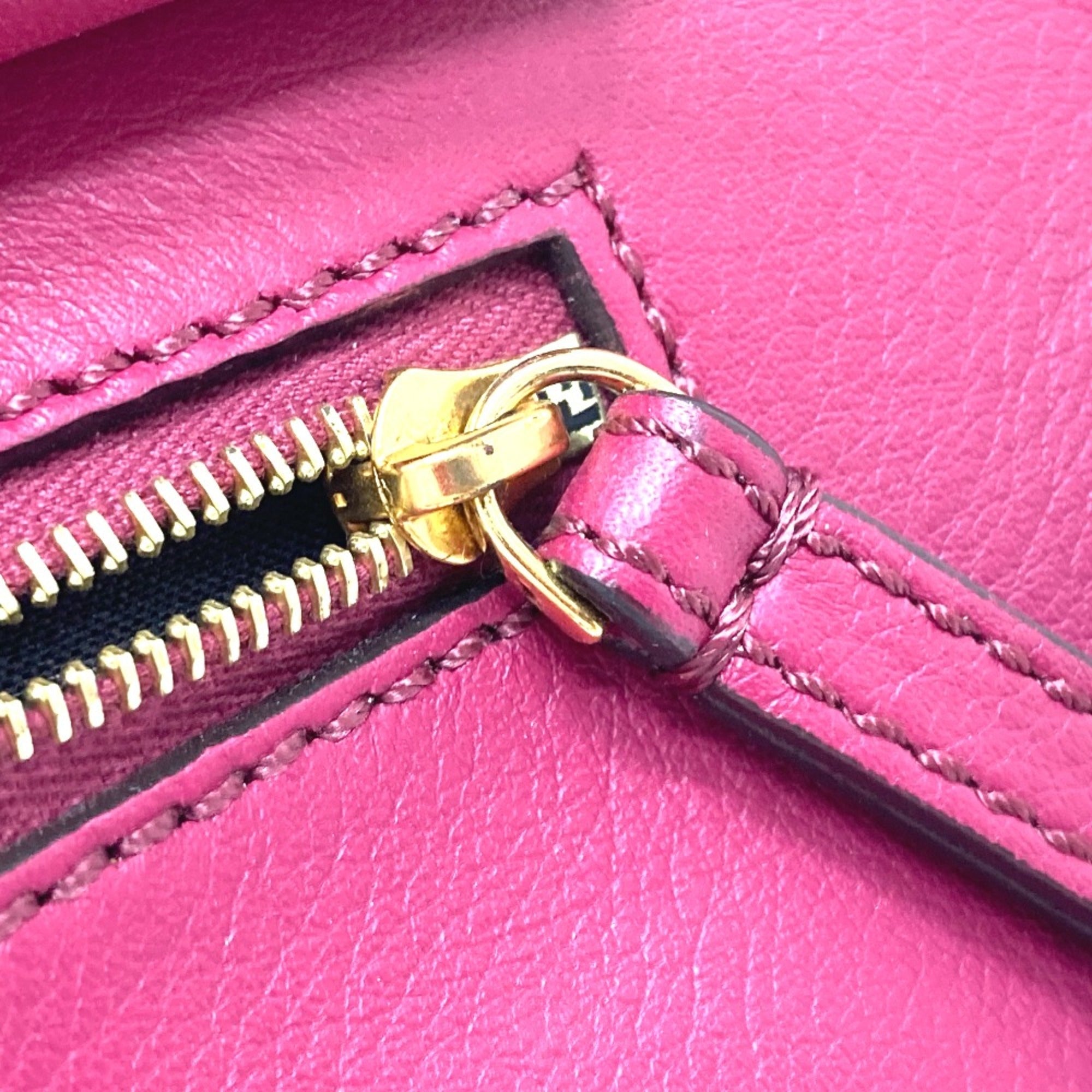 Fendi Brown Leather Handbag