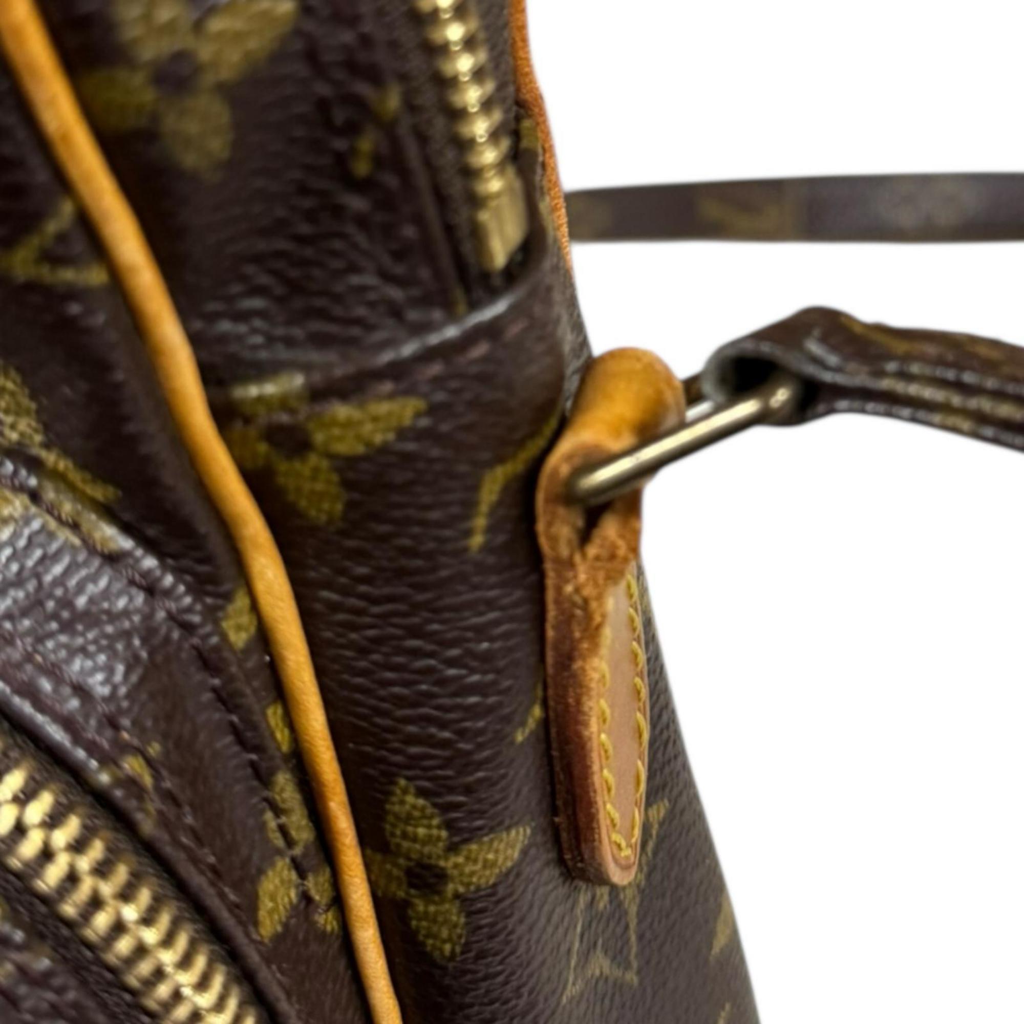 Louis Vuitton Brown Monogram Canvas Shoulder Bag