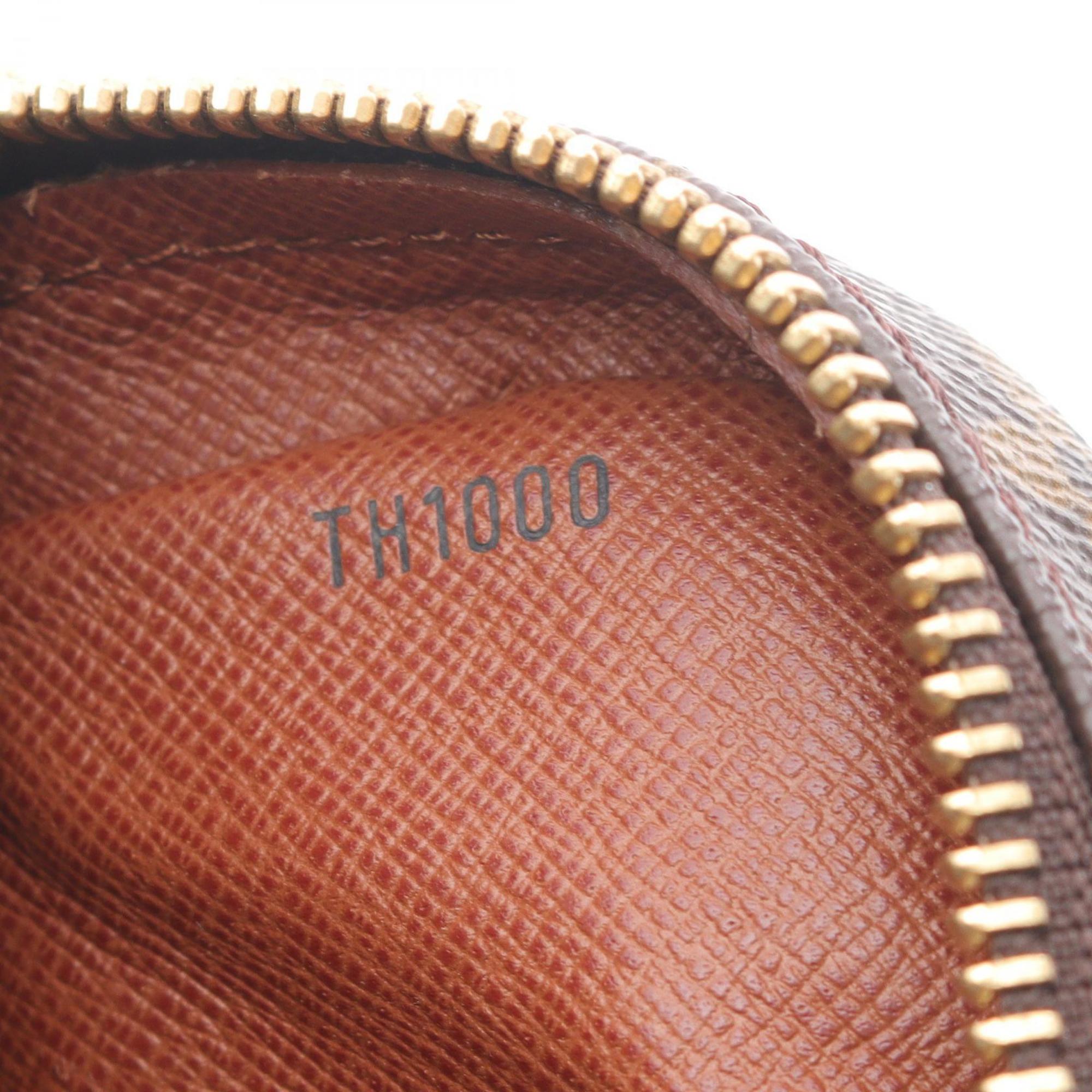 Louis Vuitton Brown Coated Canvas Pvc Leather Shoulder Bag