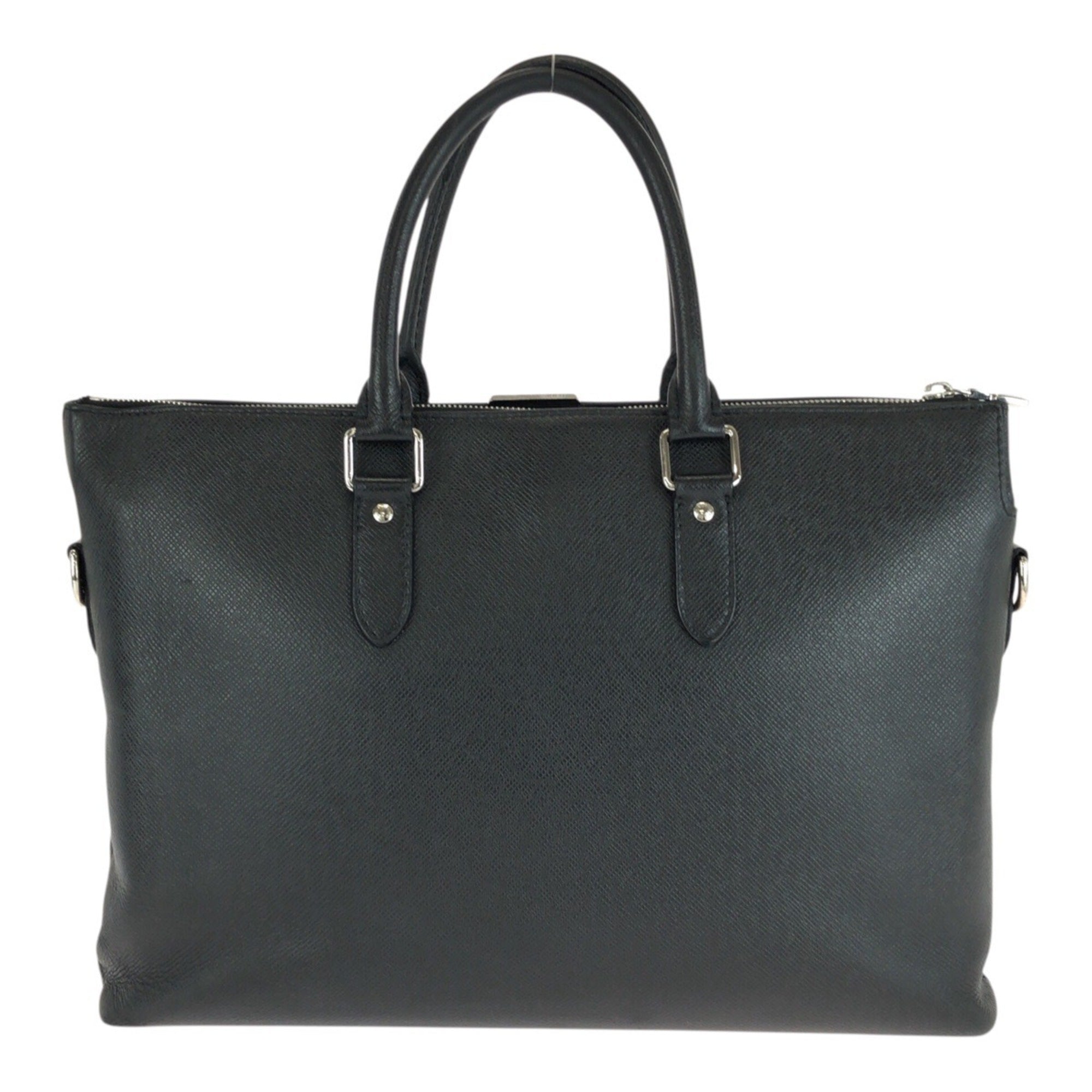 Louis Vuitton Black Taiga Leather Briefcase