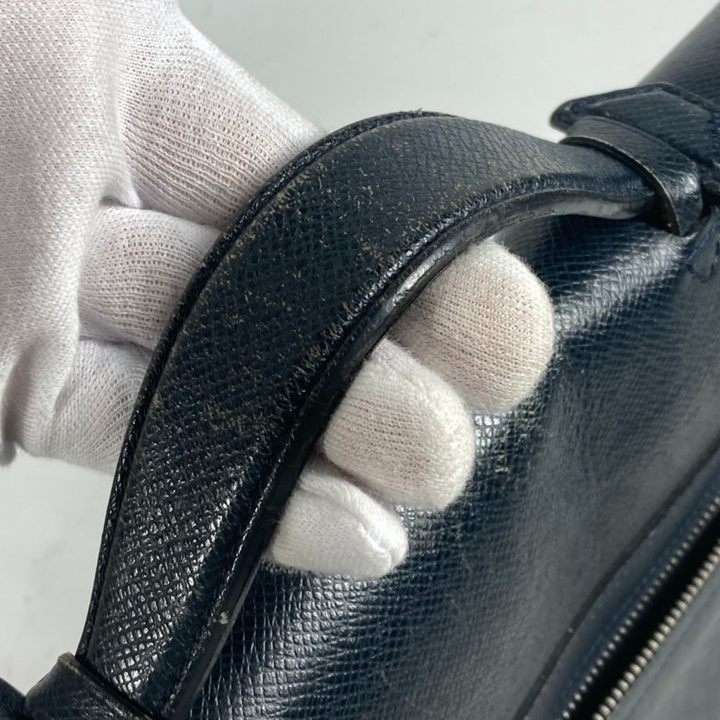 Louis Vuitton Boreal Dark Navy Taiga Leather Leather Briefcase