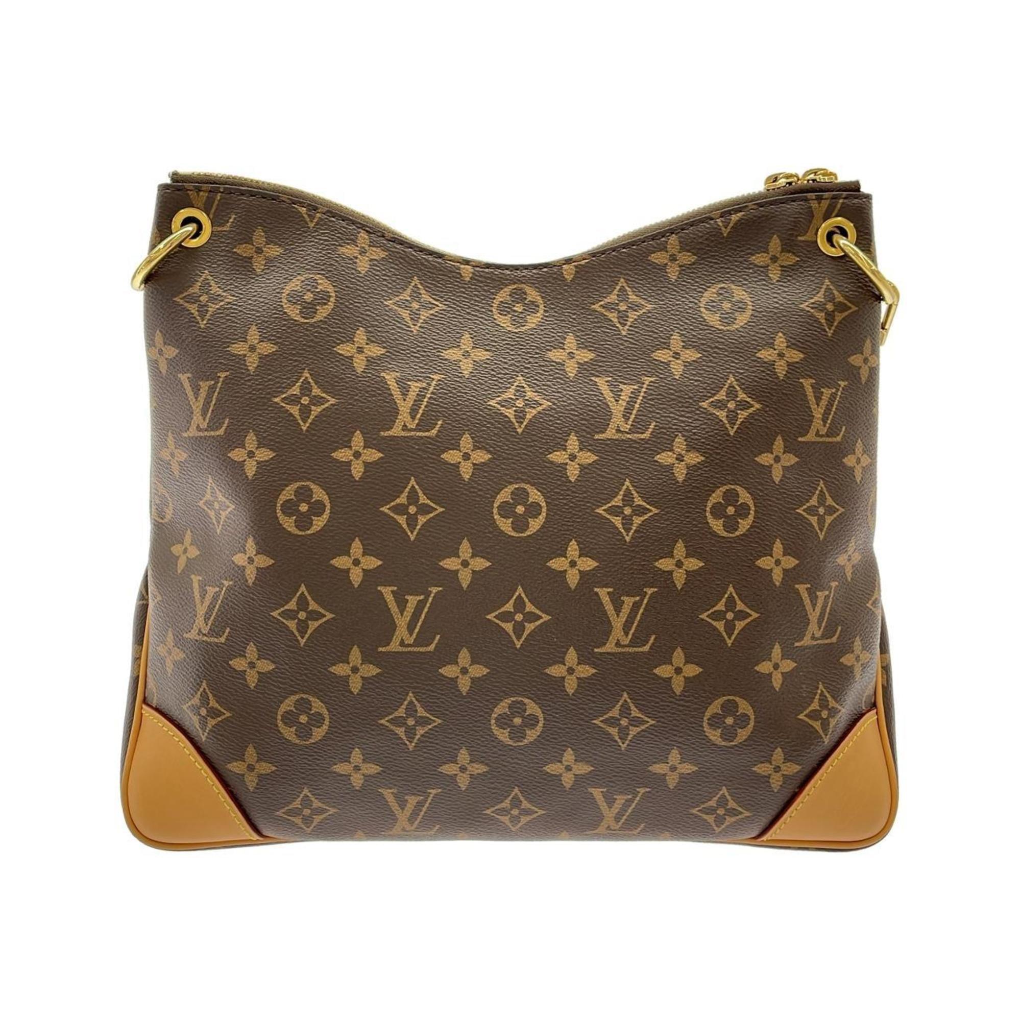 Louis Vuitton Marron Coated Canvas Shoulder Bag
