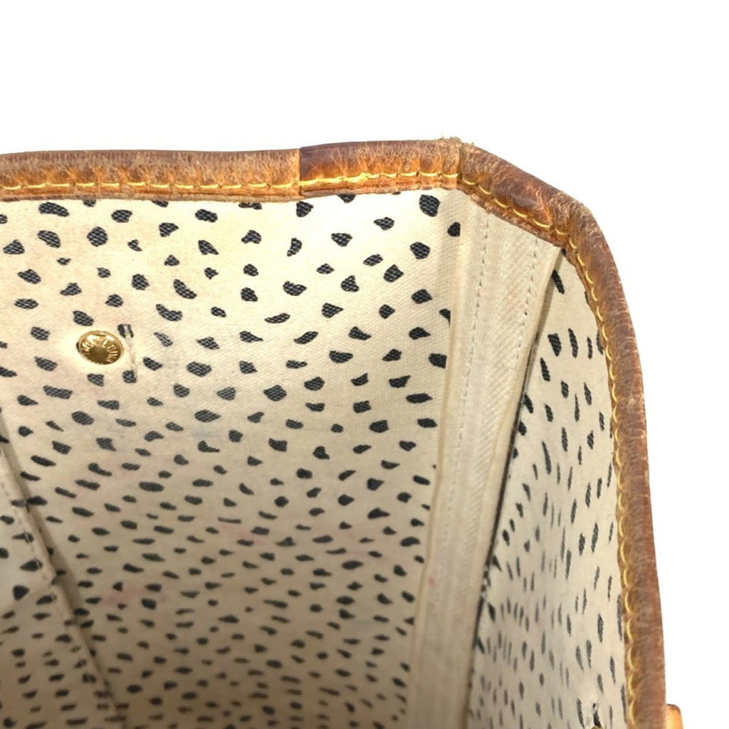 Louis Vuitton Brown Monogram White Monogram Shoulder Bag Tote Bag