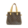 Louis Vuitton Brown Coated Canvas Handbag