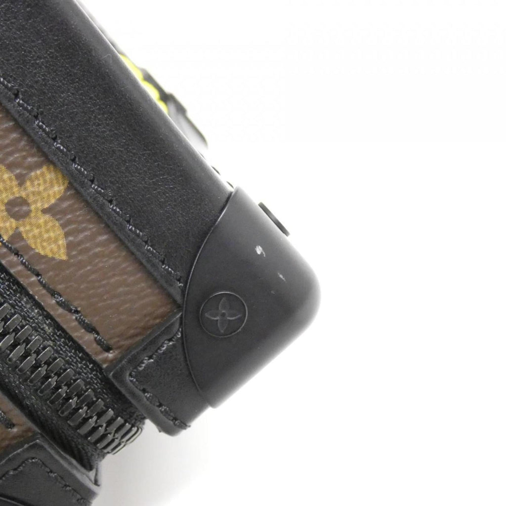 Louis Vuitton Jaune Marron Monogram Coated Canvas Shoulder Bag